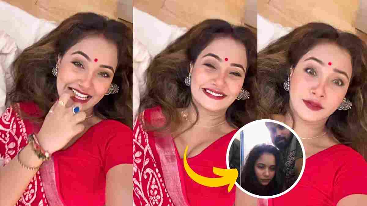 Trisha Kar Madhu Viral Video: Trisha Kar Madhu spread her charm in a red saree