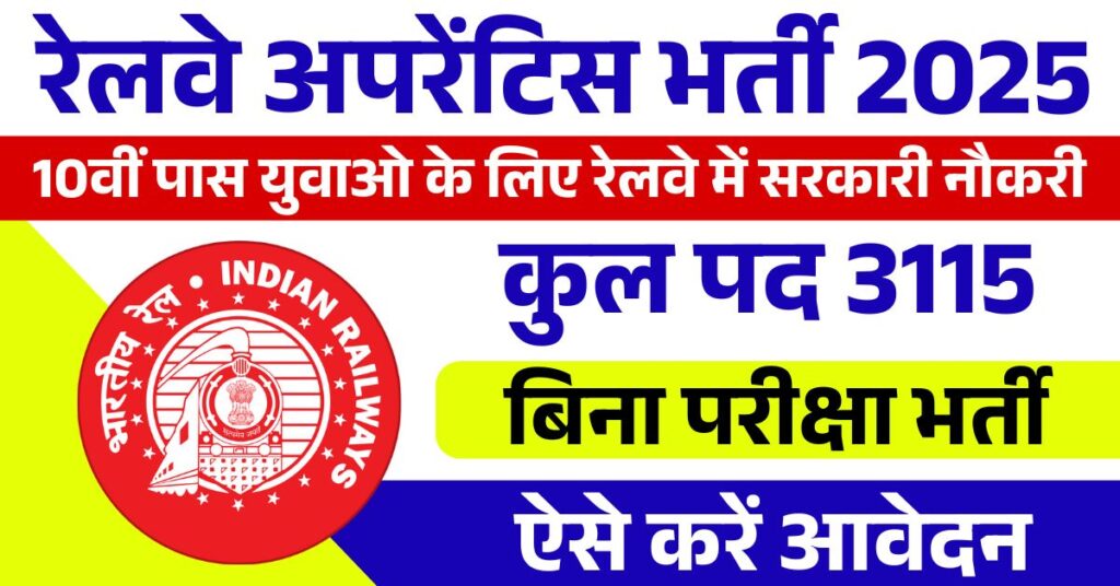 RRC ER Apprentice Recruitment 2025